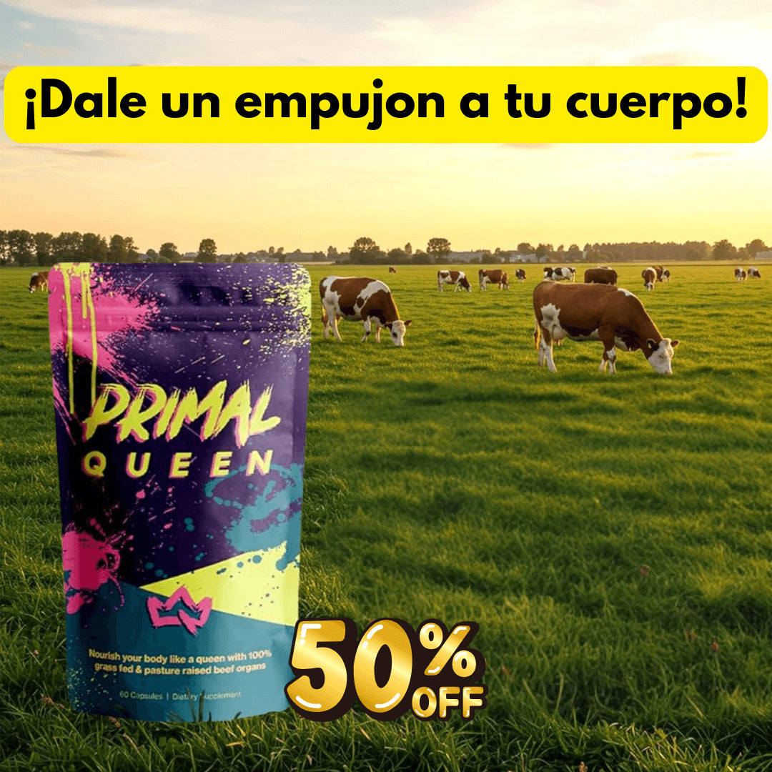 PRIMAL QUEEN™ — Nutrición profunda para el bienestar femenino natural🎁50%