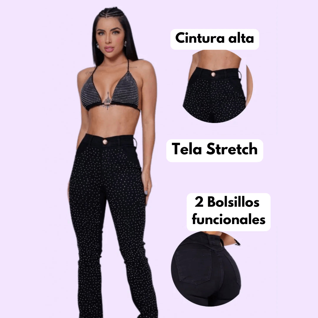 Jean Diamont💫 ¡El pantalón que moldea tu figura y atrae miradas! color gris humo