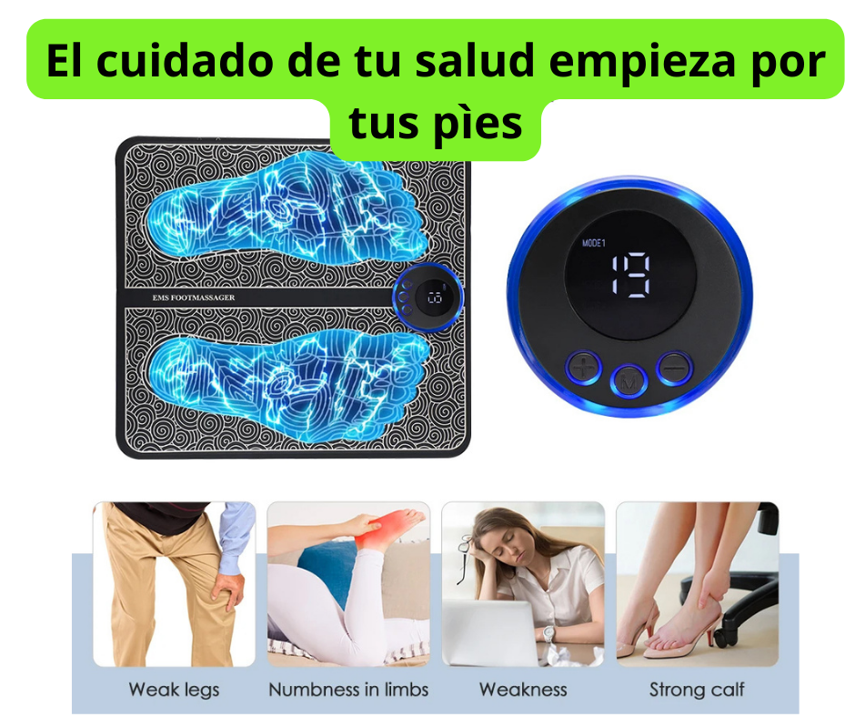 ¡Spa en casa! - Masajeador de Pies y Estimulador Muscular