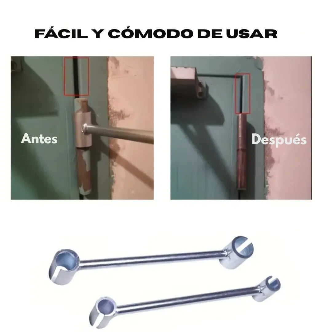 Llave para ajuste de Bisagras🚪Adiós puertas trabadas🎁 2 X 1- ¡Cada llave tiene diferente tamaño!