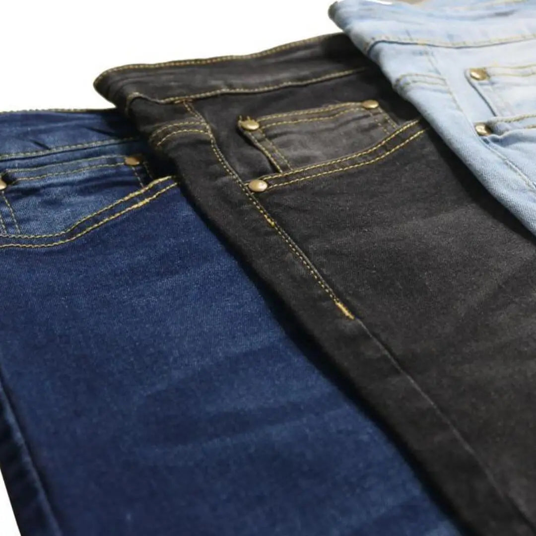 Jeans basicos para hombre elasticos con bolsillos-🎁2X1-Ultimas unidades