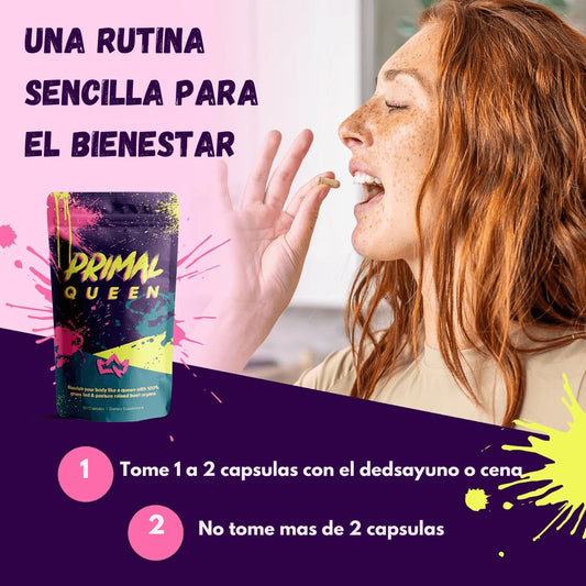 PRIMAL QUEEN™ — Nutrición profunda para el bienestar femenino natural🎁50%