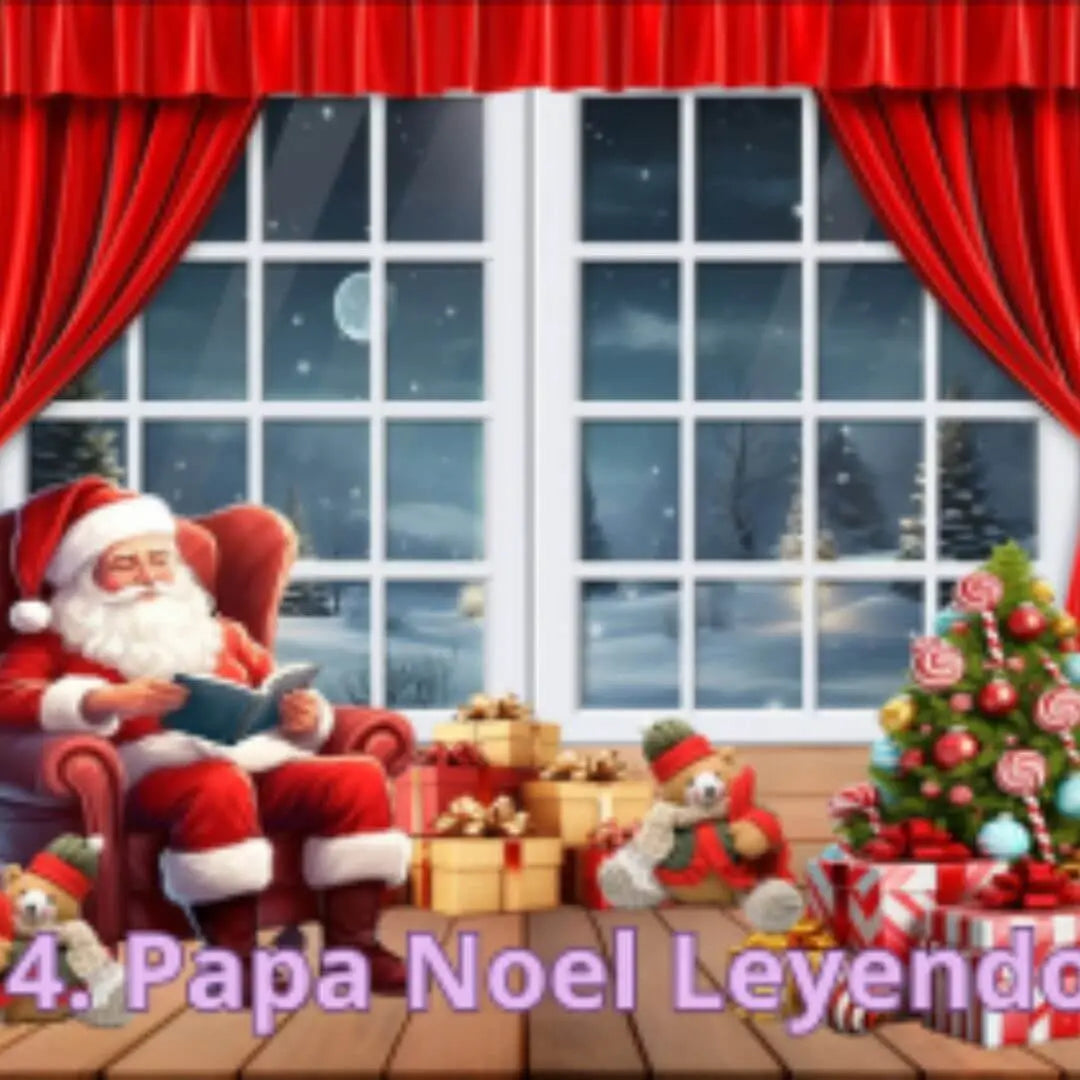 🎄 Telón Navideño Premium™- Convierte cualquier espacio en un fondo perfecto para tus fotos de Navidad 🎁Cinta doble faz + DCTO 50%
