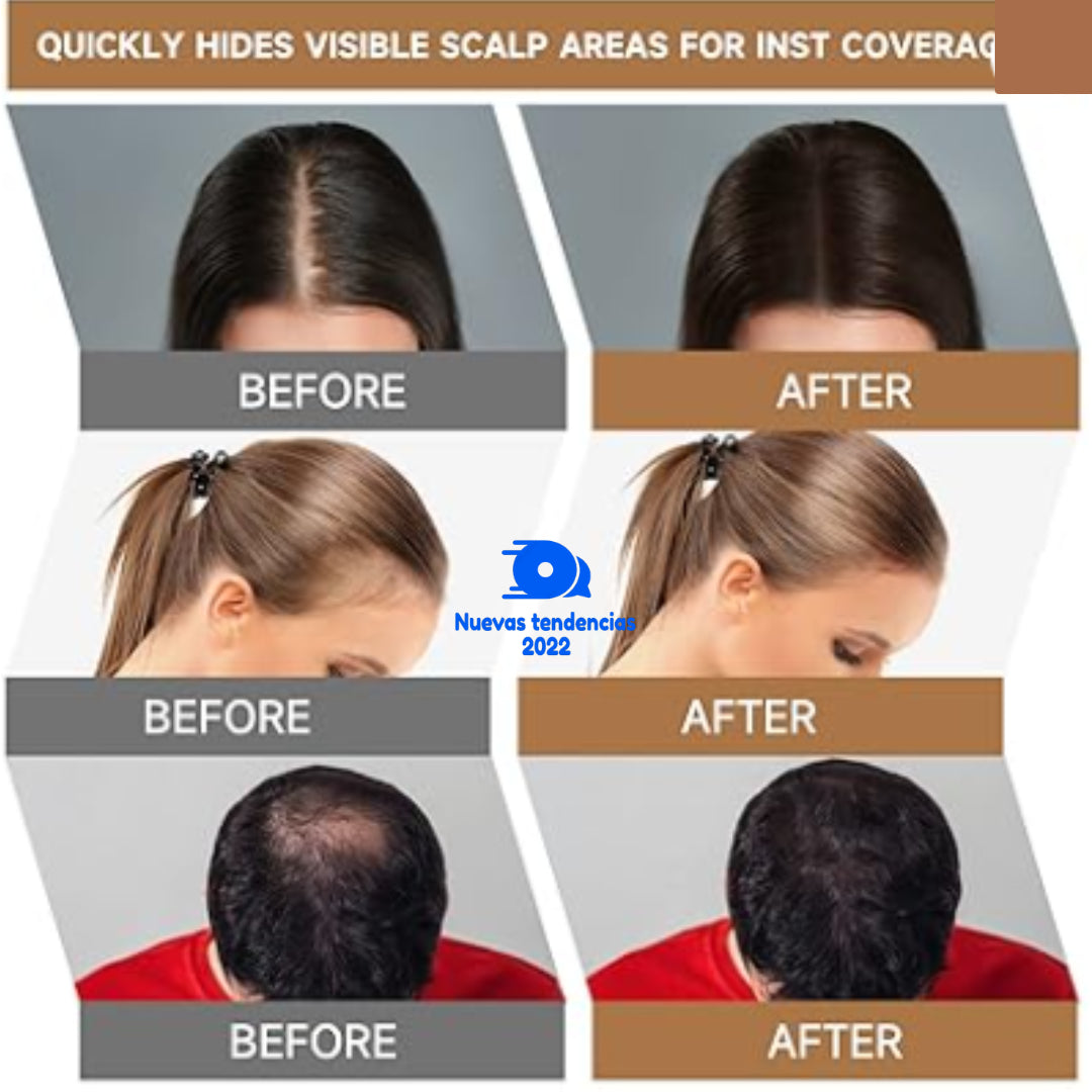 Bunee™ Corrector Capilar - cubre canas, poco pelo, alopecia y raices - 8 Tonos 🎁HOY 50%DCTO