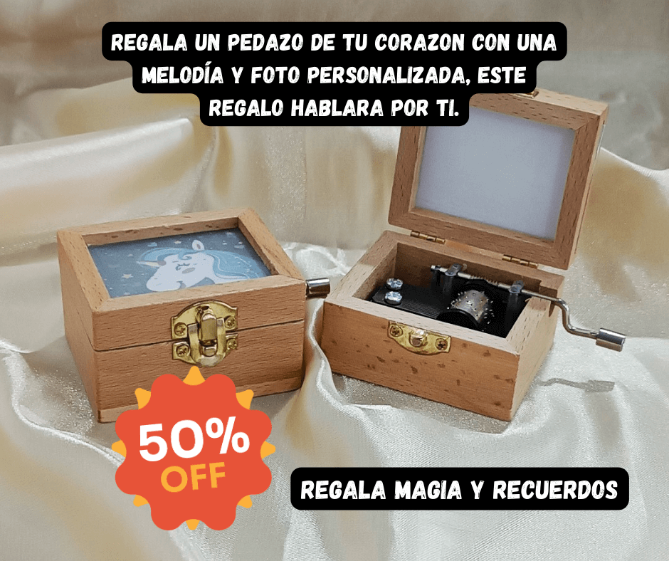 Caja Musical 🎶 Tus recuerdos en cada nota l🎶