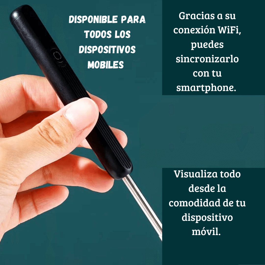 ¡Limpiador de Oídos con WiFi!  Y cámara full HD😲