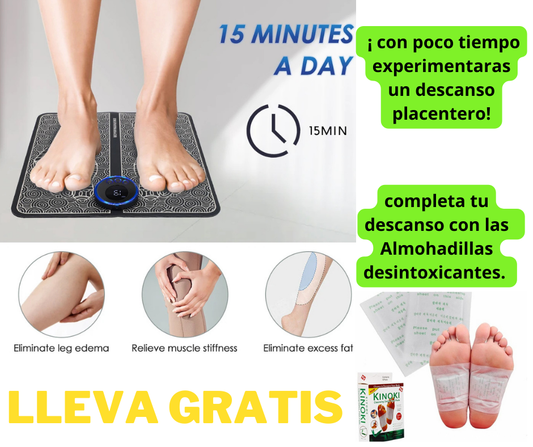 ¡Spa en casa! - Masajeador de Pies y Estimulador Muscular