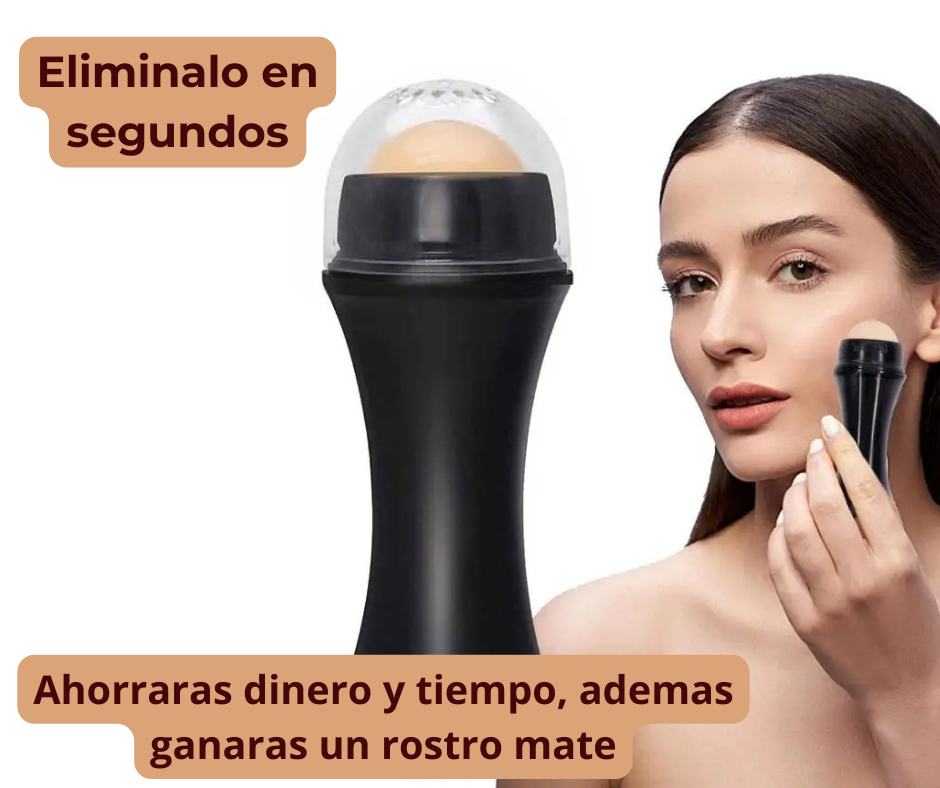 Mega Rodillo facial eliminador de grasa