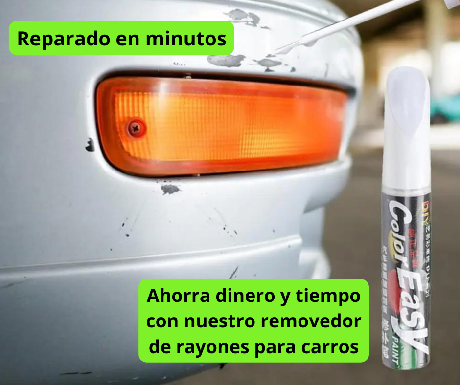 Esfero para cubrir rayones para carros y motos