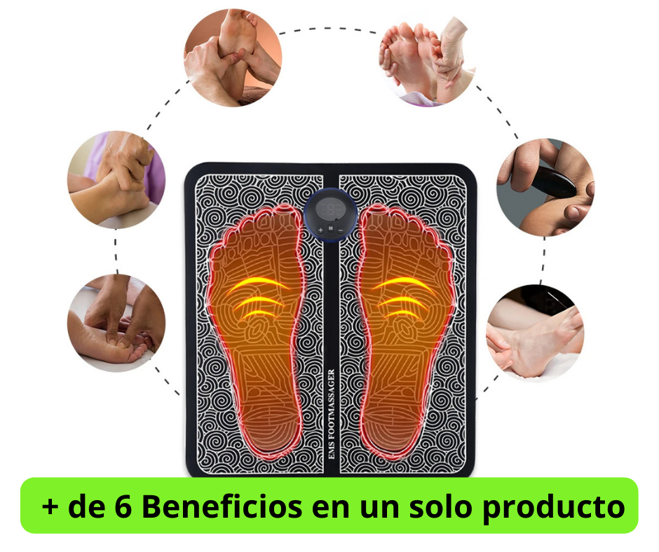 ¡Spa en casa! - Masajeador de Pies y Estimulador Muscular
