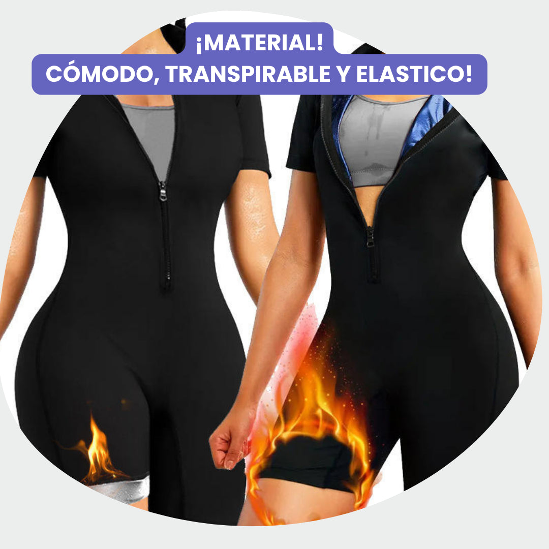 Traje tipo sauna💦 Cuerpo completo para mujer🔥