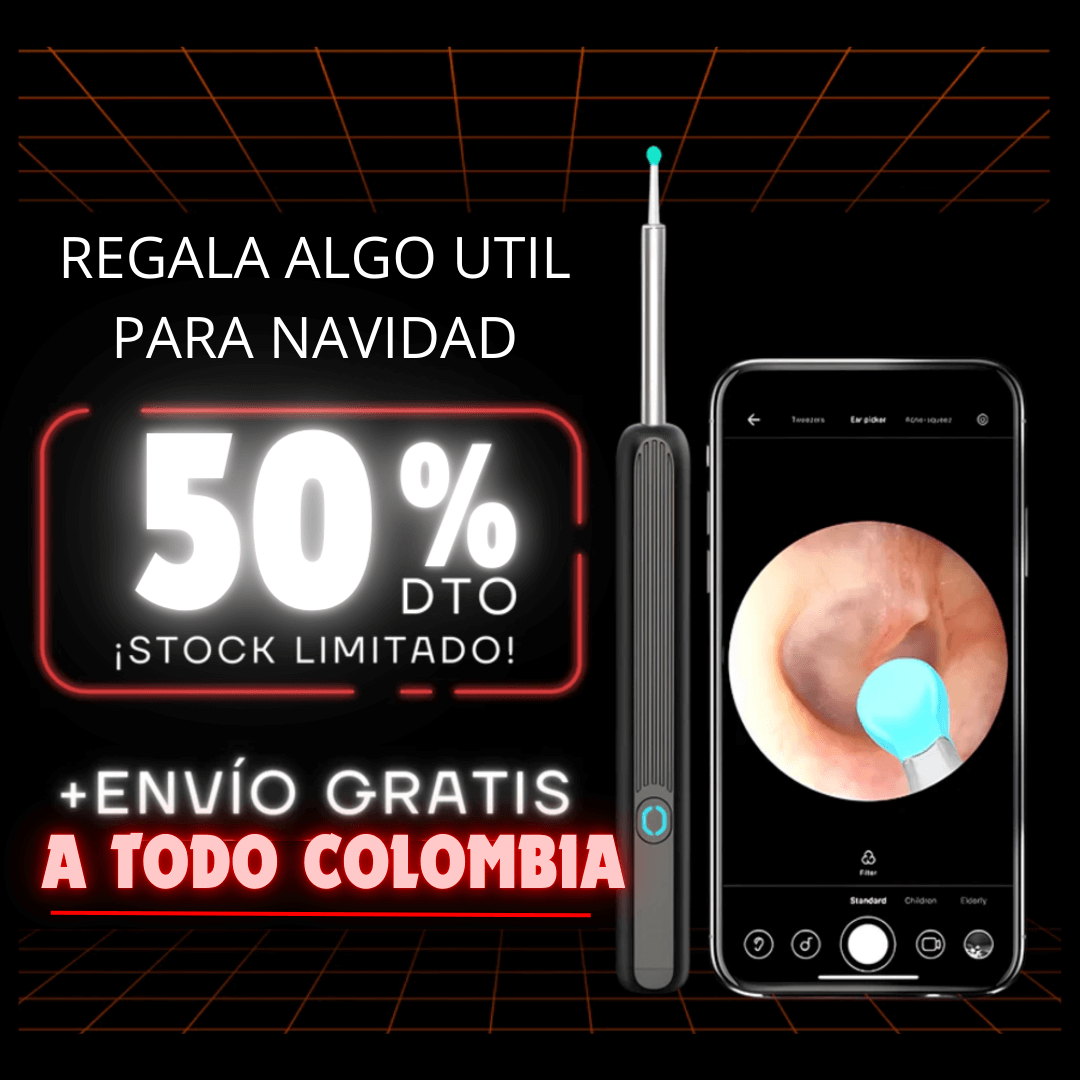 ¡Limpiador de Oídos con WiFi!  Y cámara full HD😲