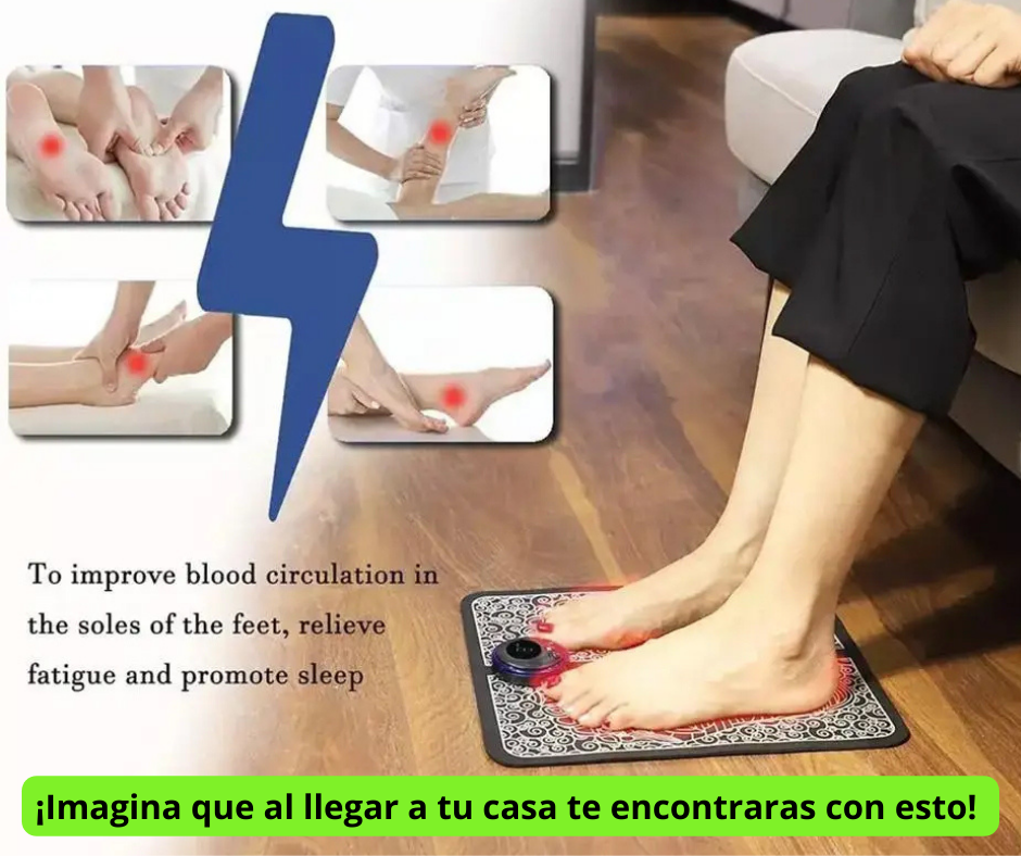 ¡Spa en casa! - Masajeador de Pies y Estimulador Muscular