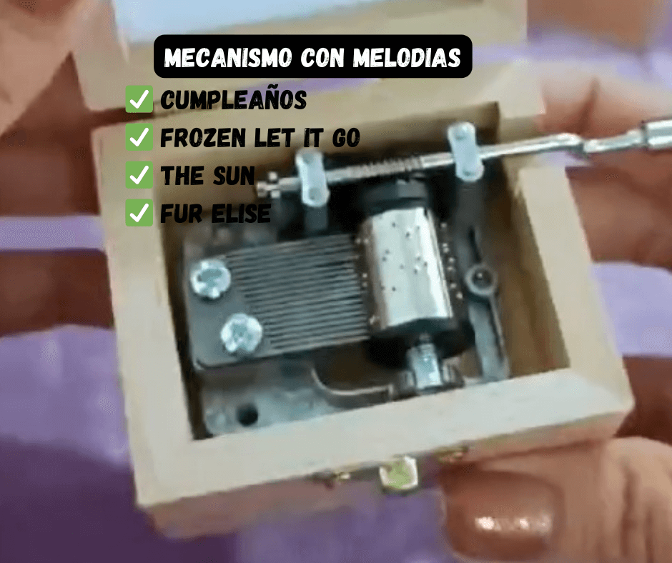 Caja Musical 🎶 Tus recuerdos en cada nota l🎶