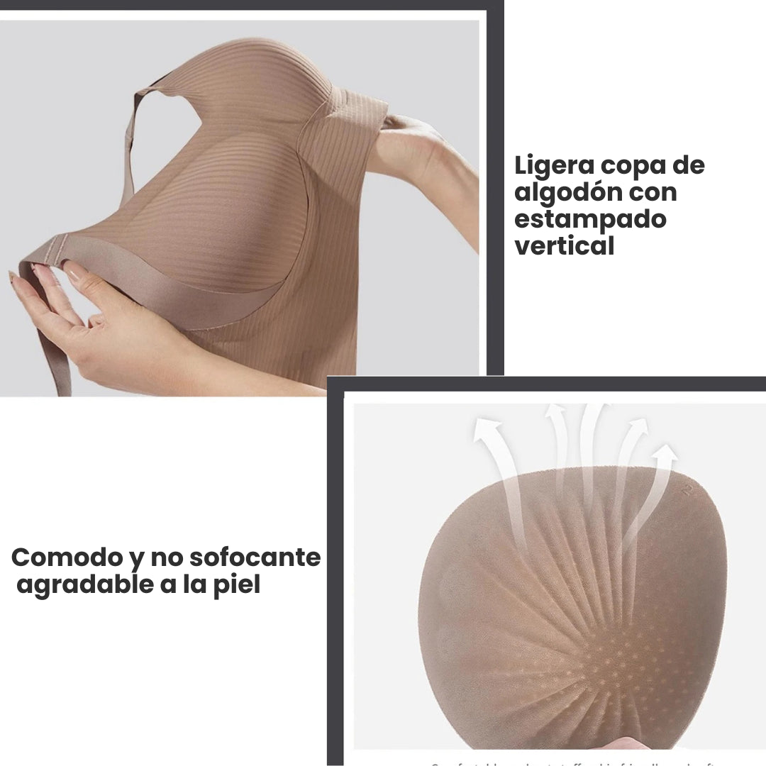 Sujetador Sin Aros Ajustable – Comodidad y Soporte Todo el Día