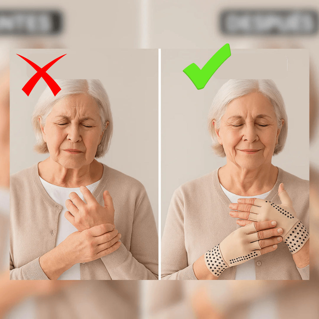 Guantes de Compresión con Puntos Magnéticos +🎁GRATIS ¡Suplemento - Bienestar Femenino™!