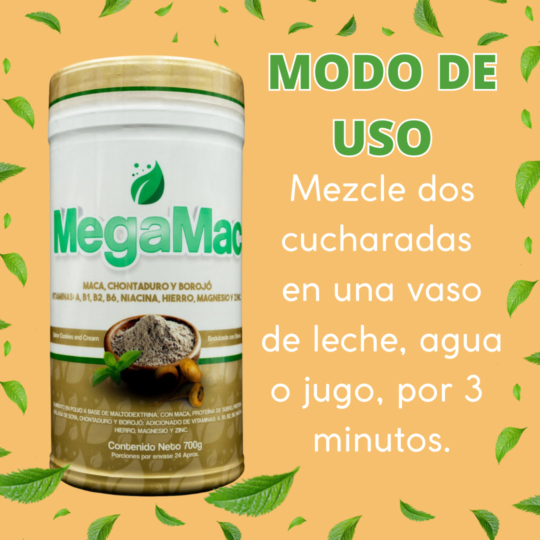 MegaMac™ – Potencia y Energía Natural para tu Día a Día☀️