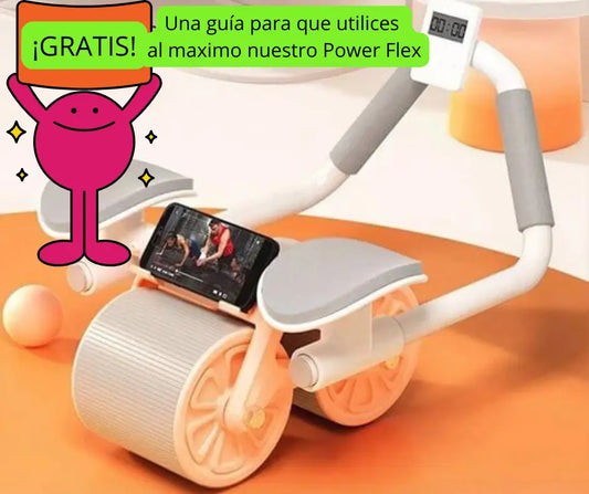 🔥Power Flex🔥- Rueda de ejercicio con soporte