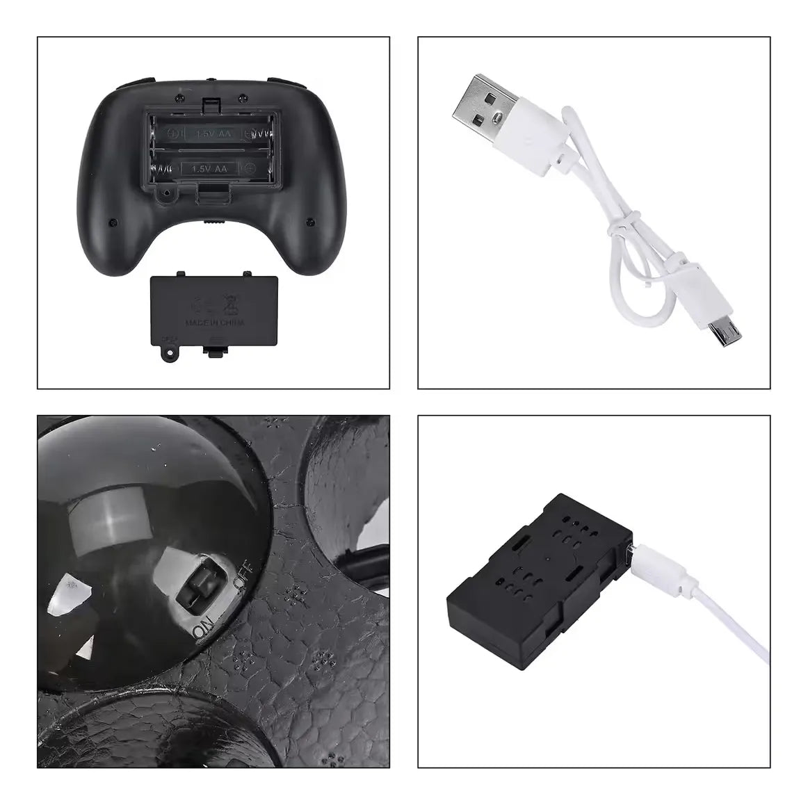 Drone S9 OVNI – Diversión Iluminada para Toda la Familia🎁control remoto-bateria recargable-luces led