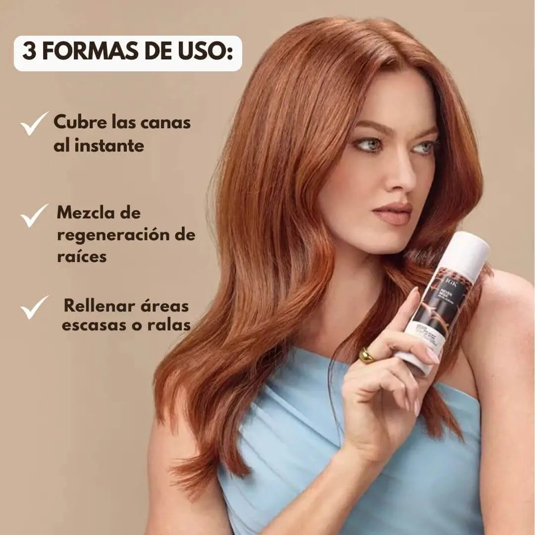 Spray de retoque capilar™ ¡Da un color más uniforme y un acabado suave y natural en minutos!🎁50%OFF