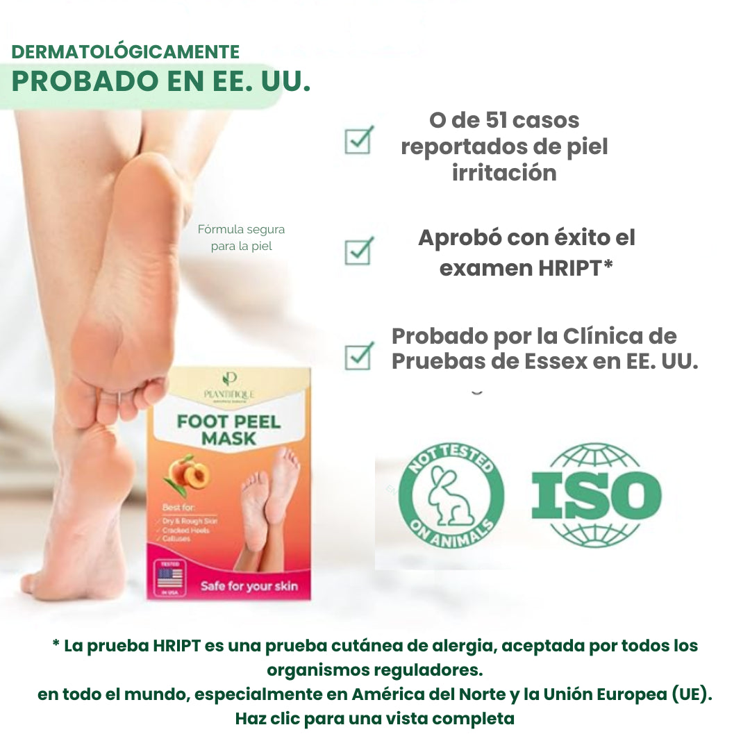 Foot Peel Mask™ Mascarilla Pies – Renueva la apariencia de tus pies desde casa🎁Lleva 6 unidades