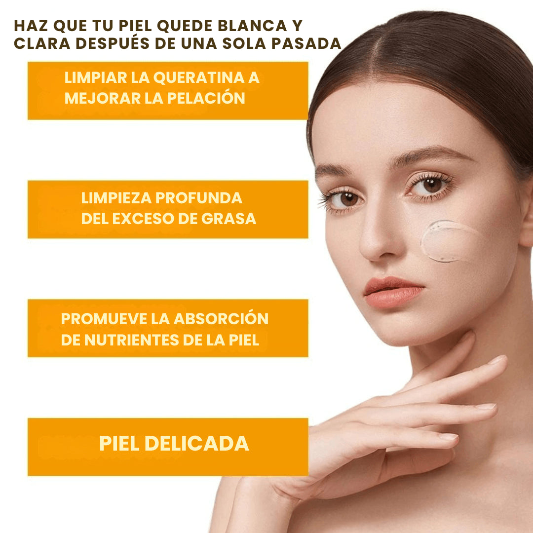 Gel Exfoliante e Iluminador con Enzimas de Naranja