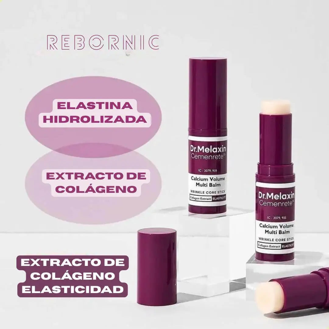Bálsamo Dr. Melaxin Calcium™ Tus lineas de expresión menos notorias, más suaves y luminosa🎁DCTO 2x1!