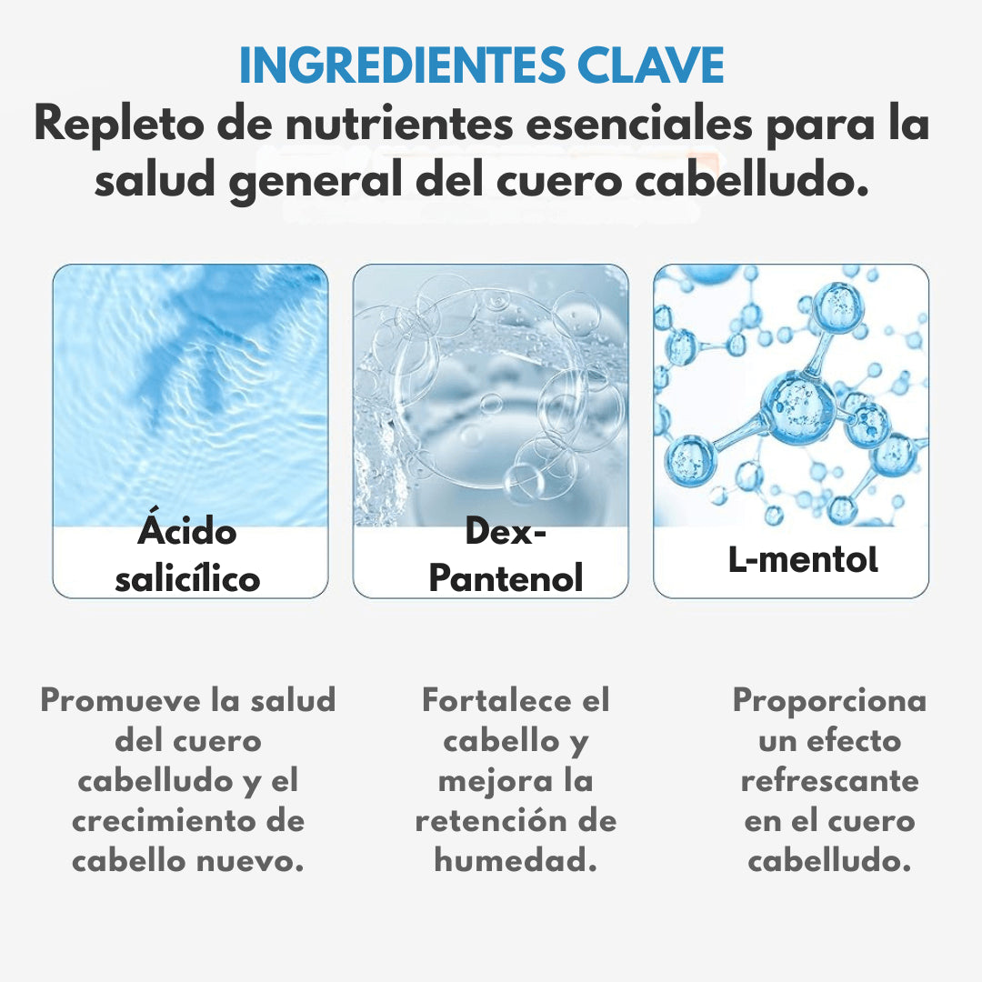 Hair Serum™ - Cuidado del cuero cabelludo para un cabello más fuerte, saludable y abundante
