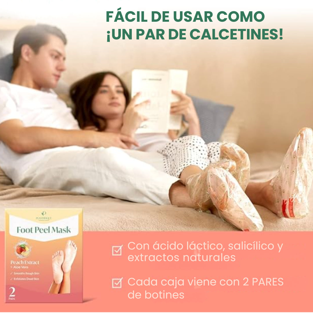 Foot Peel Mask™ Mascarilla Pies – Renueva la apariencia de tus pies desde casa🎁Lleva 6 unidades