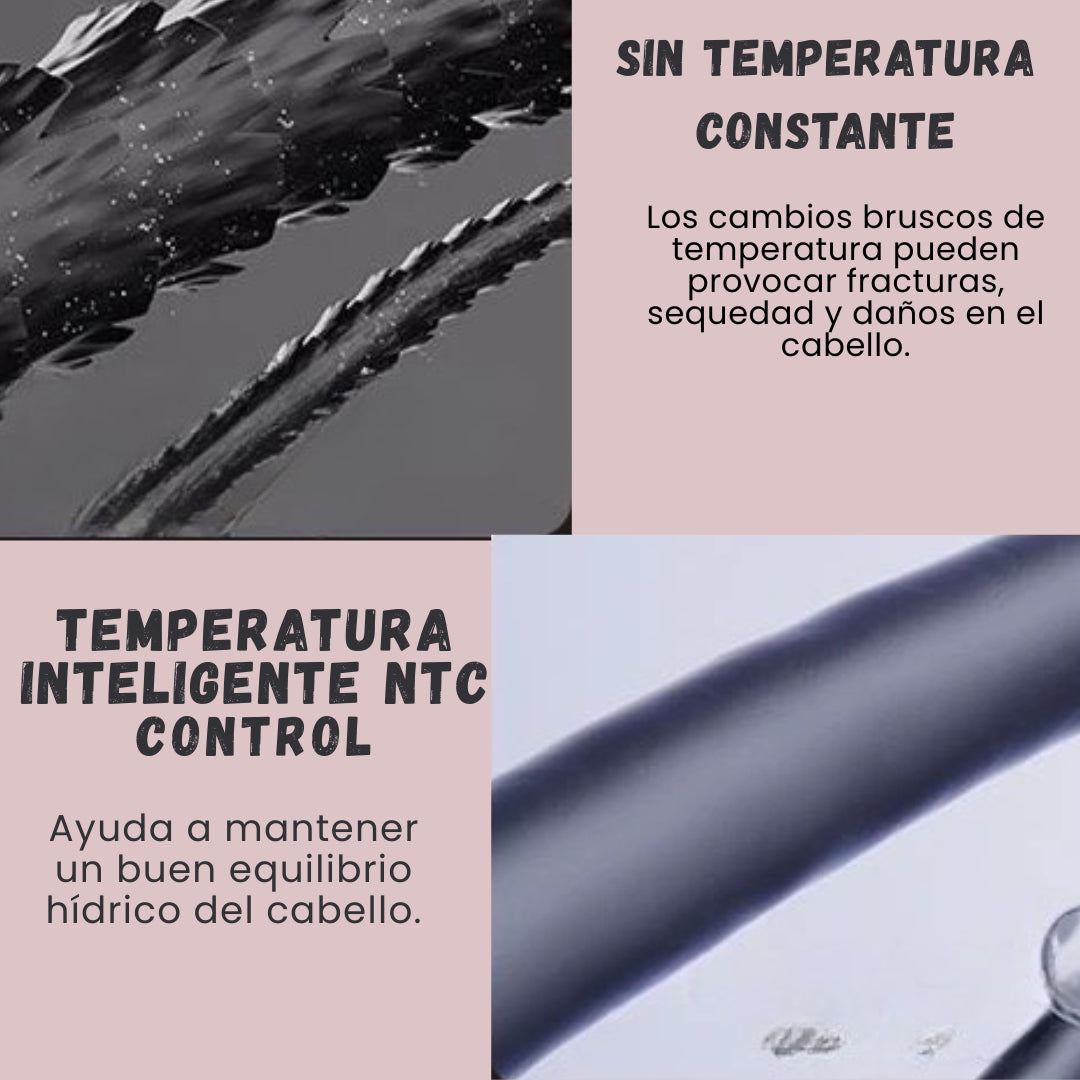 Cepillo Alisador Inalámbrico Portátil—Brush AIR Black®️🎁50%OFF ¡Cabello perfecto donde estés!