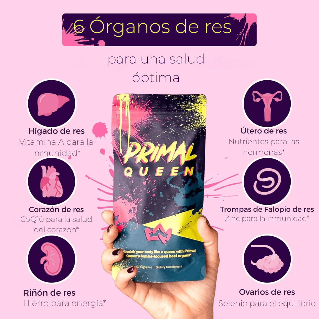 PRIMAL QUEEN™ — Nutrición profunda para el bienestar femenino natural🎁50%