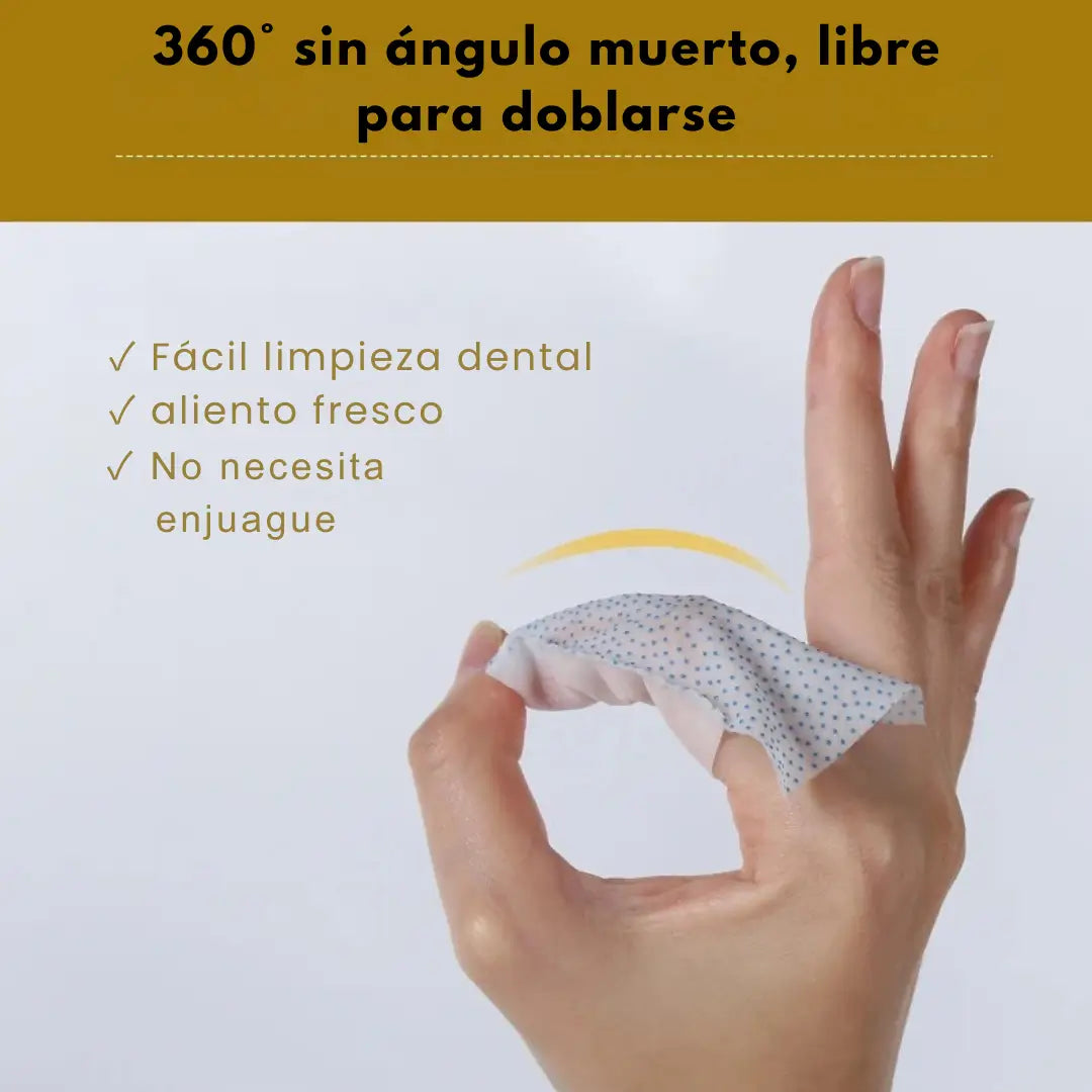 🐶🦷Toallitas que limpia los dientes de tu perro o gato ¡sin peleas ni estrés!