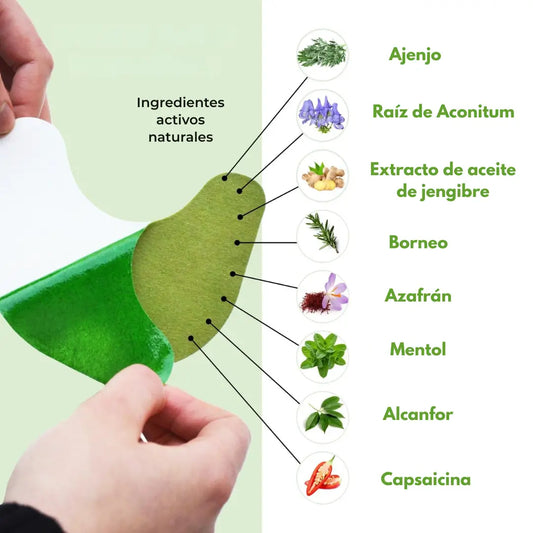 Parches Herbales para Rodillas y Articulaciones – Bienestar localizado de forma práctica