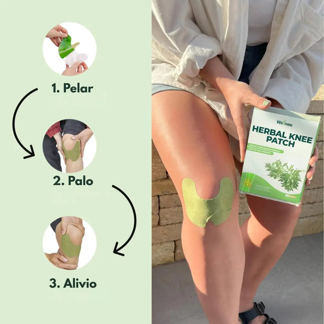 Parches Herbales para Rodillas y Articulaciones – Bienestar localizado de forma práctica
