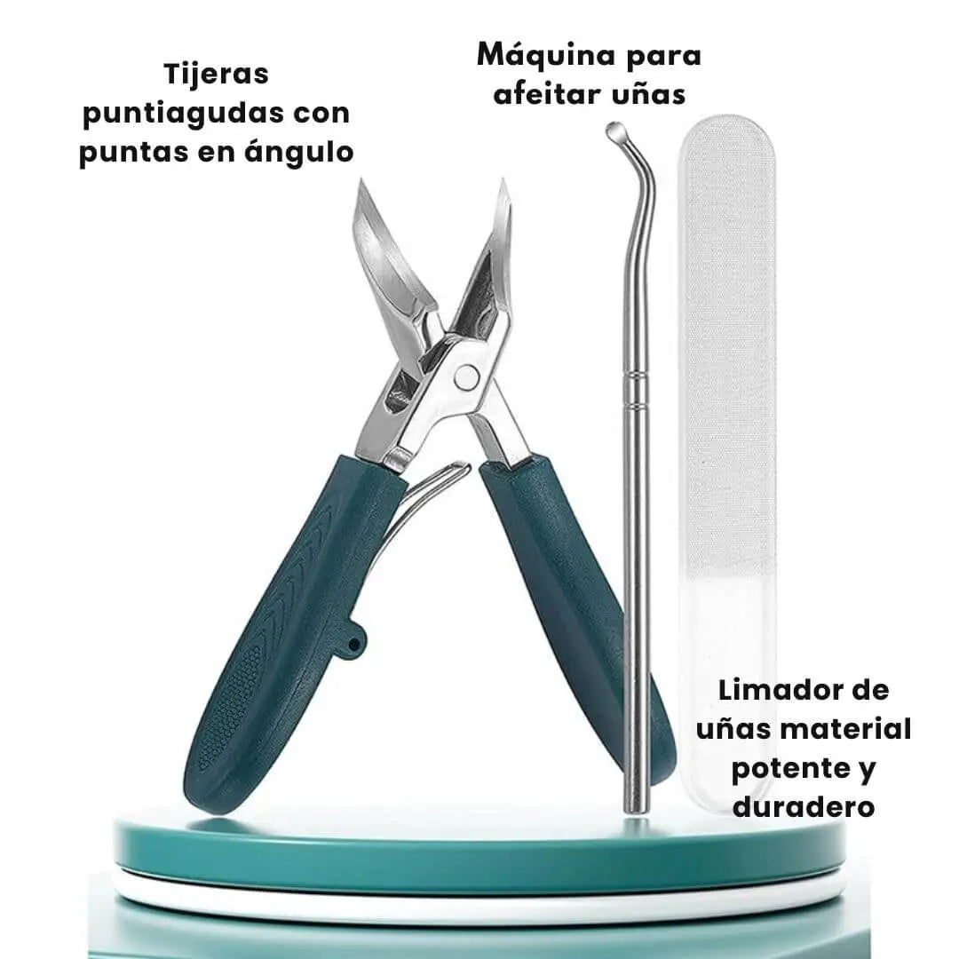 Kit Completo de Pedicura en Casa™-especial para uñas encarnadas +🎁 Gratis raspador de callos