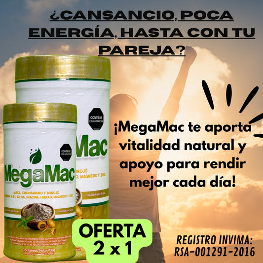 MegaMac™ – Potencia y Energía Natural para tu Día a Día☀️