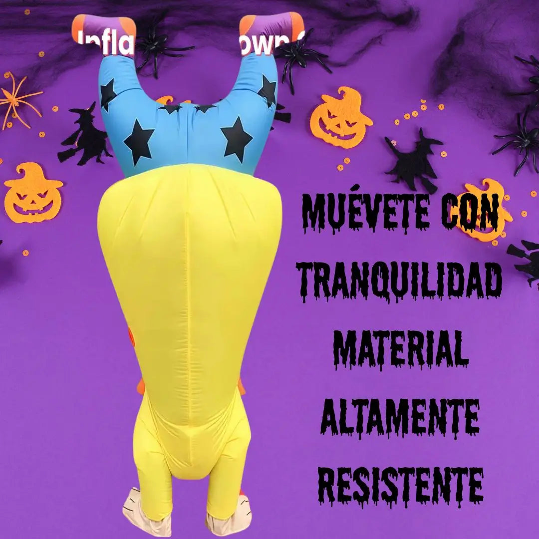 Disfraz Inflable de Payaso🤡Talla Unica+ 🎁40% DCTO