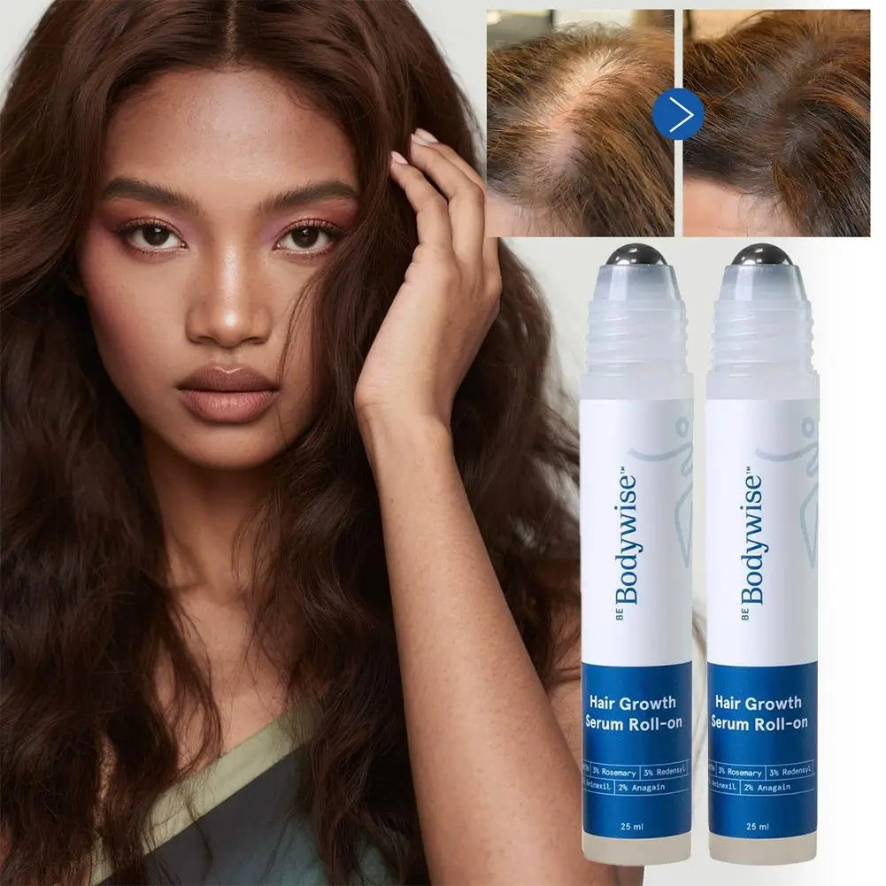 Suero en Roll-on™crecimiento del cabello-con ingredientes naturales-🎁50%DCTO