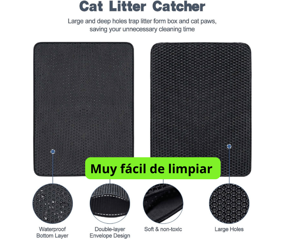 Tapete Alfombra para mascotas🐕😺2 en 1