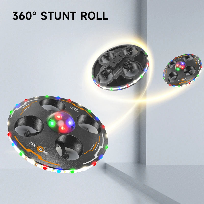Drone S9 OVNI – Diversión Iluminada para Toda la Familia🎁control remoto-bateria recargable-luces led